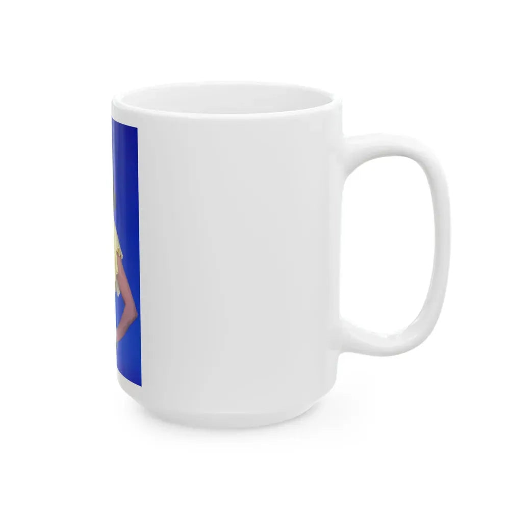 Joan Collins #589 (Vintage Female Icon) White Coffee Mug - Go Mug Yourself