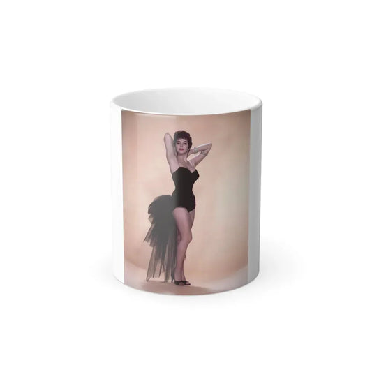 Joan Collins #59 (Vintage Female Icon) Color Changing Coffee Mug 11oz - Go Mug Yourself