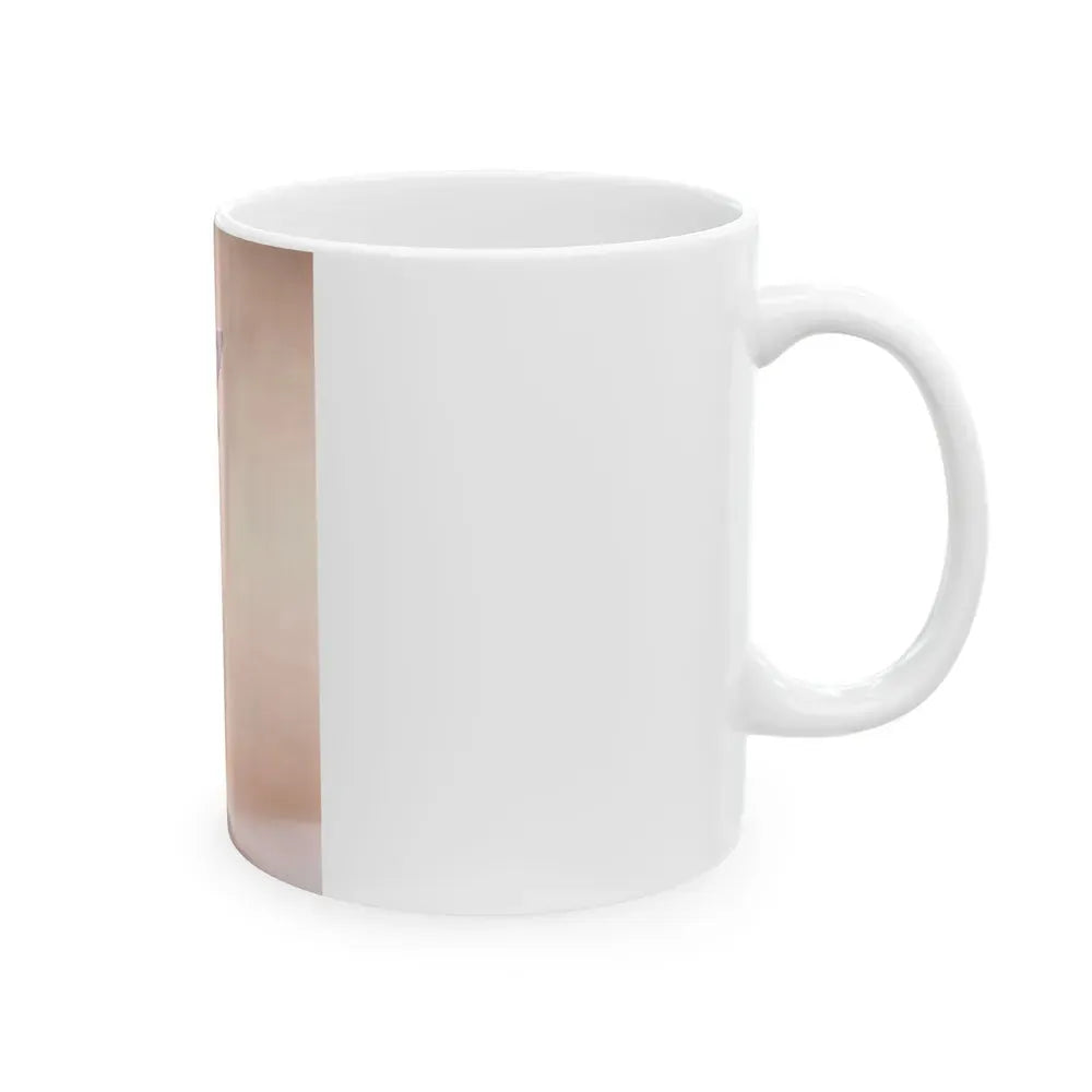 Joan Collins #59 (Vintage Female Icon) White Coffee Mug - Go Mug Yourself