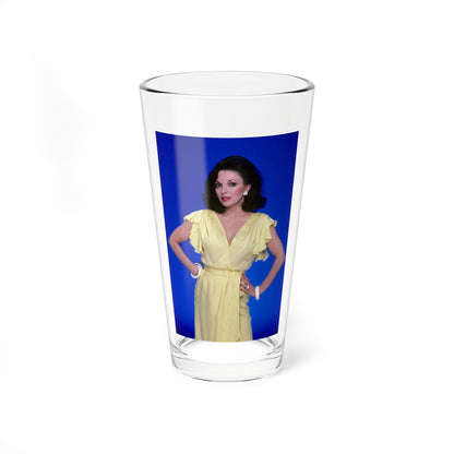 Joan Collins #590 (Vintage Female Icon) Pint Glass 16oz-16oz-Go Mug Yourself