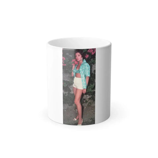 Joan Collins #591 (Vintage Female Icon) Color Changing Coffee Mug 11oz - Go Mug Yourself