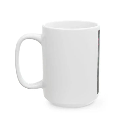 Joan Collins #591 (Vintage Female Icon) White Coffee Mug - Go Mug Yourself
