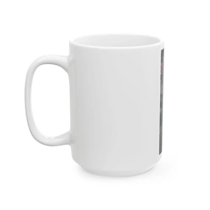Joan Collins #591 (Vintage Female Icon) White Coffee Mug - Go Mug Yourself