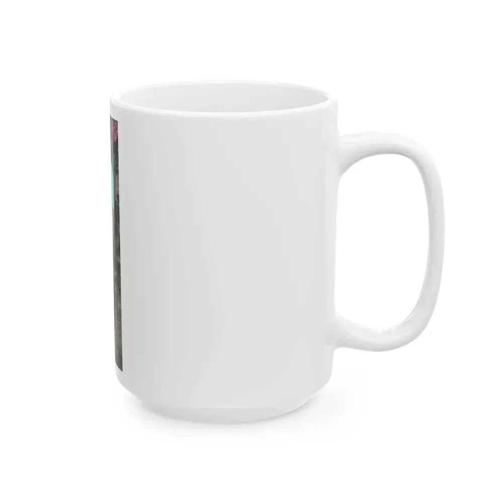 Joan Collins #591 (Vintage Female Icon) White Coffee Mug - Go Mug Yourself