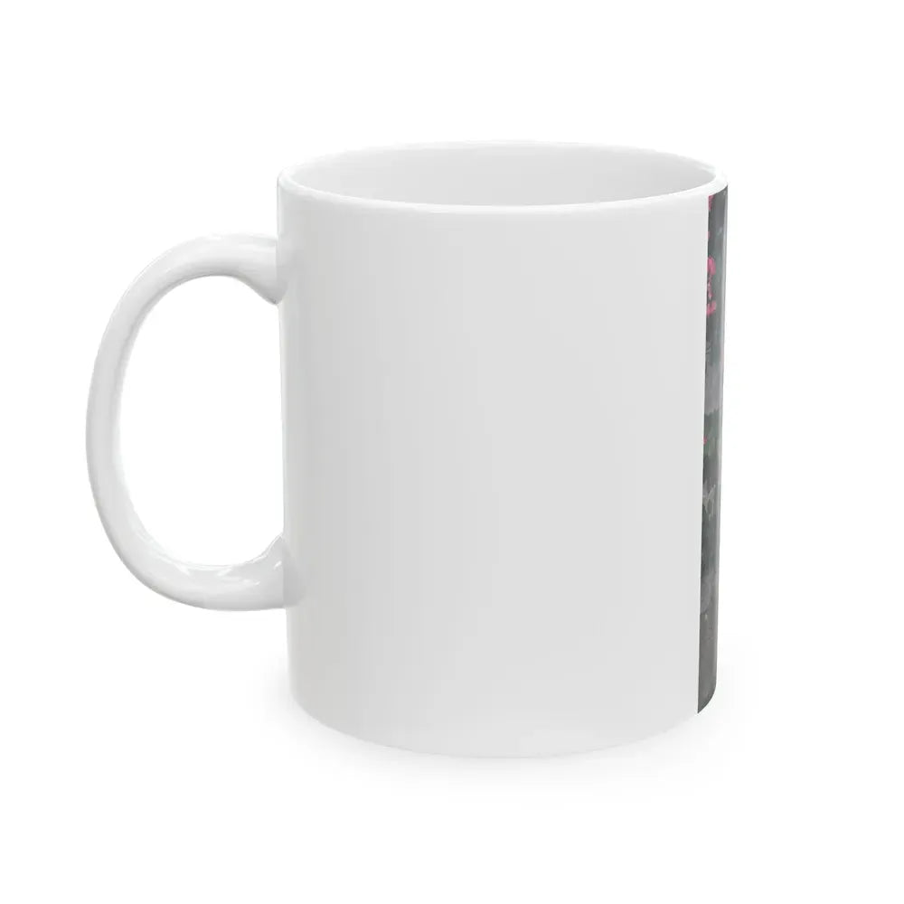 Joan Collins #591 (Vintage Female Icon) White Coffee Mug - Go Mug Yourself