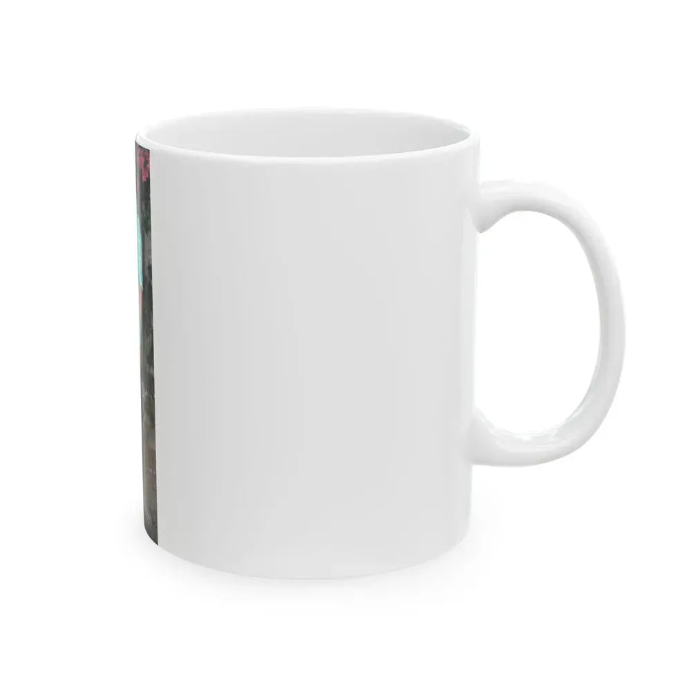 Joan Collins #591 (Vintage Female Icon) White Coffee Mug - Go Mug Yourself