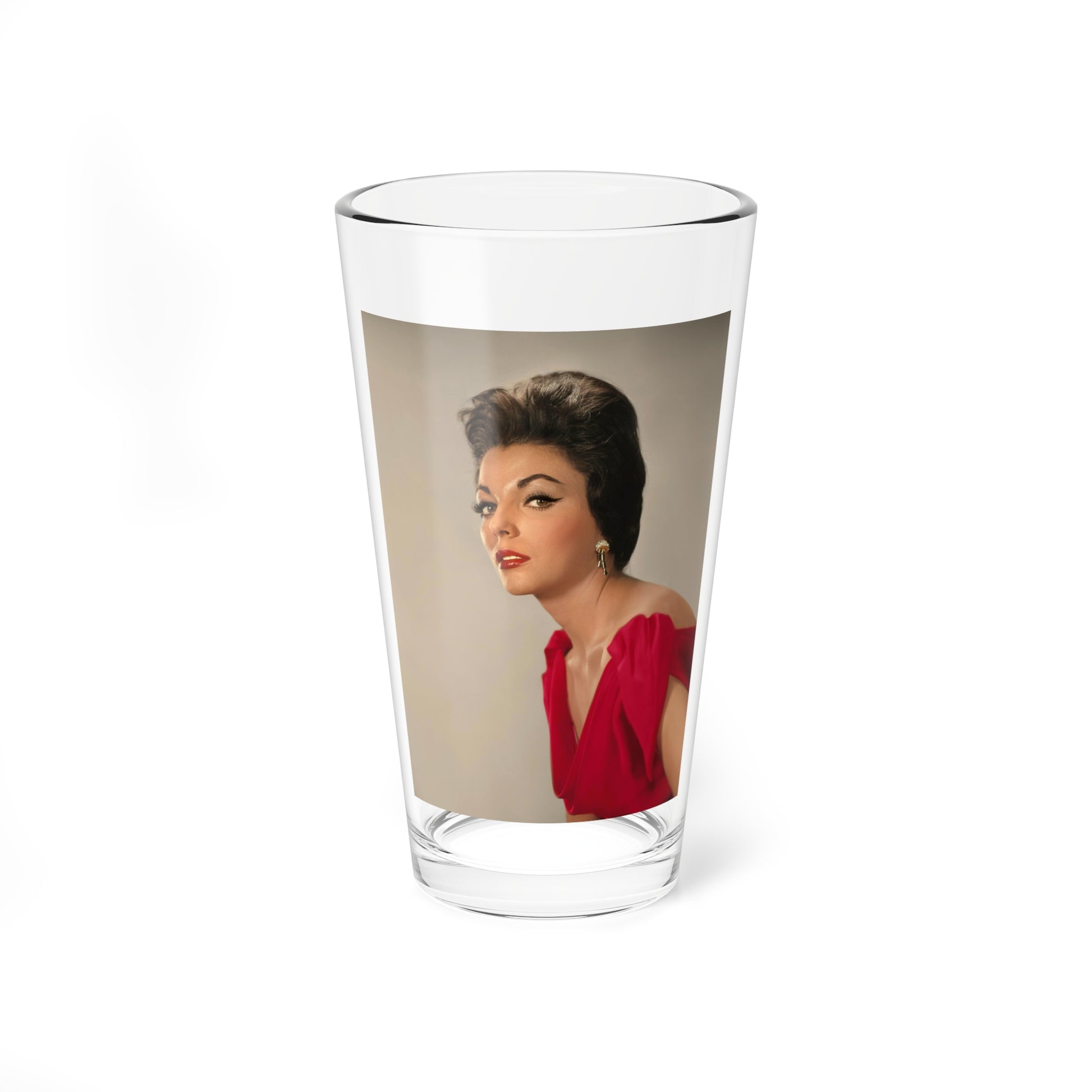 Joan Collins #592 (Vintage Female Icon) Pint Glass 16oz-16oz-Go Mug Yourself