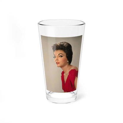 Joan Collins #592 (Vintage Female Icon) Pint Glass 16oz 16oz - Go Mug Yourself