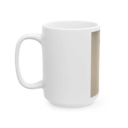Joan Collins #592 (Vintage Female Icon) White Coffee Mug - Go Mug Yourself