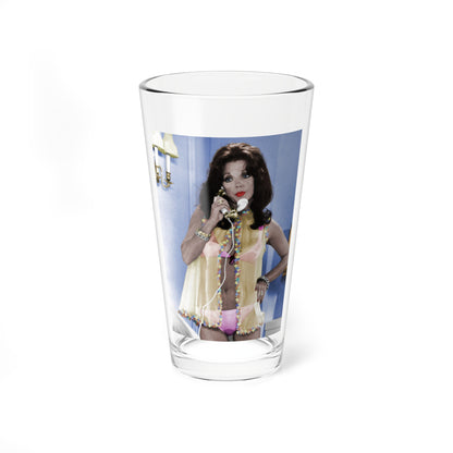 Joan Collins #597 (Vintage Female Icon) Pint Glass 16oz-16oz-Go Mug Yourself