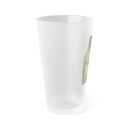 Joan Collins #617 (Vintage Female Icon) Frosted Pint Glass 16oz - Go Mug Yourself