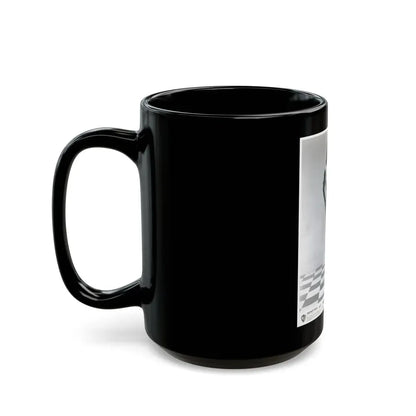 Joan Collins #619 (Vintage Female Icon) Black Coffee Mug - Go Mug Yourself