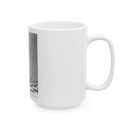 Joan Collins #619 (Vintage Female Icon) White Coffee Mug - Go Mug Yourself