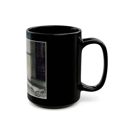 Joan Collins #620 (Vintage Female Icon) Black Coffee Mug - Go Mug Yourself