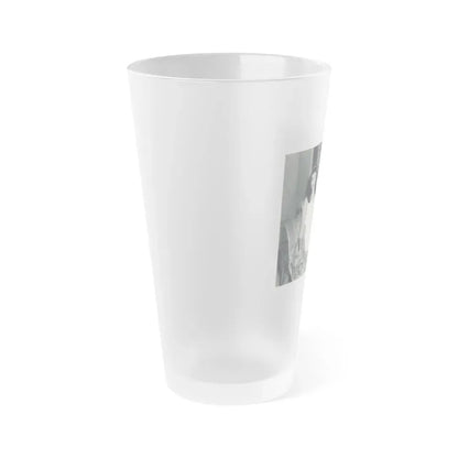Joan Collins #620 (Vintage Female Icon) Frosted Pint Glass 16oz - Go Mug Yourself