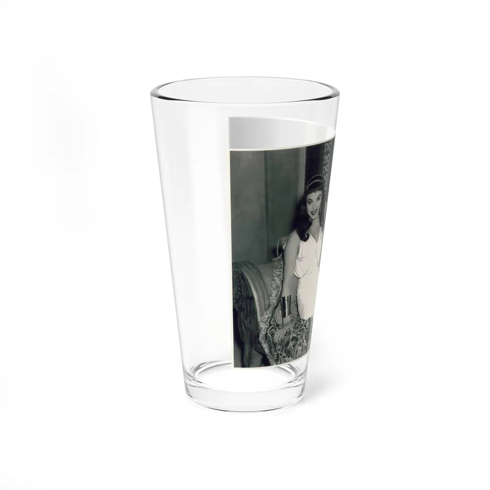 Joan Collins #620 (Vintage Female Icon) Pint Glass 16oz - Go Mug Yourself