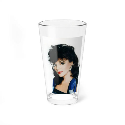 Joan Collins #622 (Vintage Female Icon) Pint Glass 16oz 16oz - Go Mug Yourself