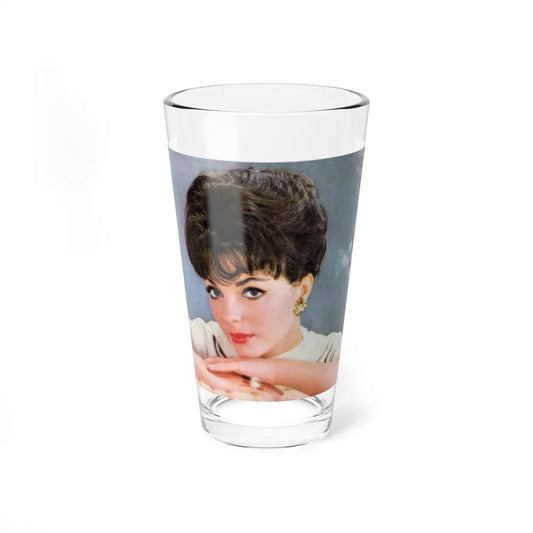 Joan Collins #623 (Vintage Female Icon) Pint Glass 16oz 16oz - Go Mug Yourself