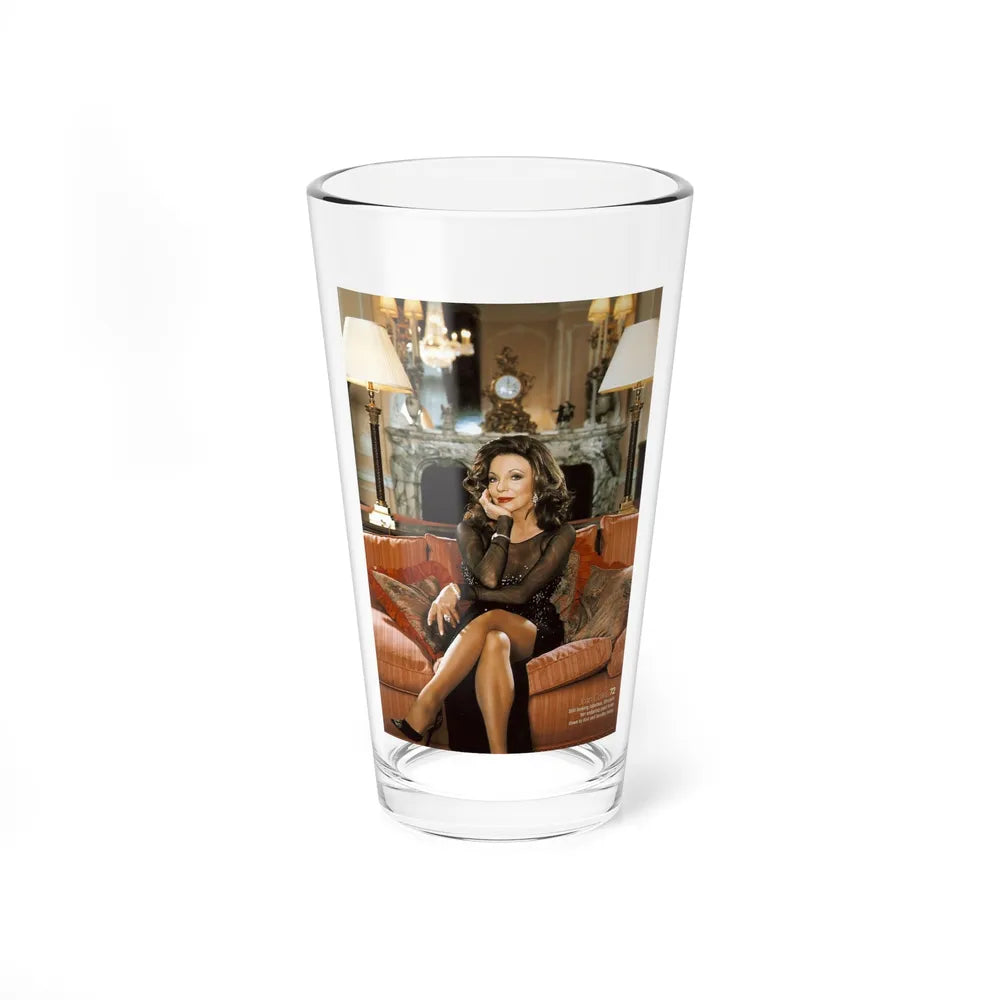 Joan Collins #625 (Vintage Female Icon) Pint Glass 16oz 16oz - Go Mug Yourself