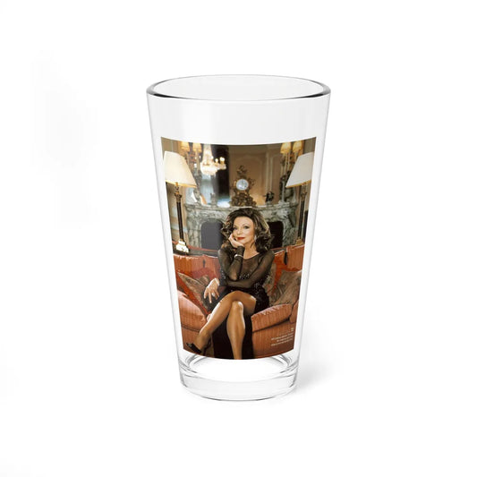 Joan Collins #625 (Vintage Female Icon) Pint Glass 16oz 16oz - Go Mug Yourself