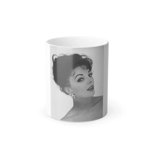 Joan Collins #626 (Vintage Female Icon) Color Changing Coffee Mug 11oz - Go Mug Yourself