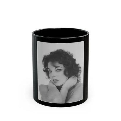 Joan Collins #627 (Vintage Female Icon) Black Coffee Mug 11oz - Go Mug Yourself