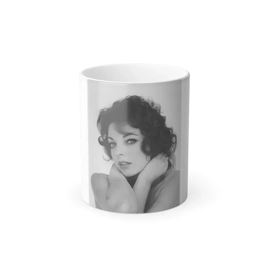 Joan Collins #627 (Vintage Female Icon) Color Changing Coffee Mug 11oz - Go Mug Yourself