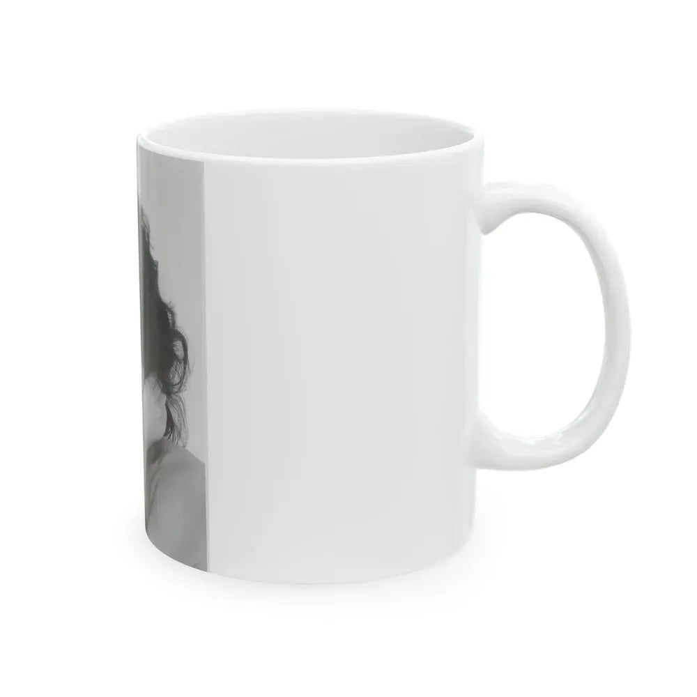 Joan Collins #627 (Vintage Female Icon) White Coffee Mug - Go Mug Yourself