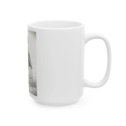 Joan Collins #629 (Vintage Female Icon) White Coffee Mug - Go Mug Yourself