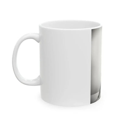 Joan Collins #629 (Vintage Female Icon) White Coffee Mug - Go Mug Yourself