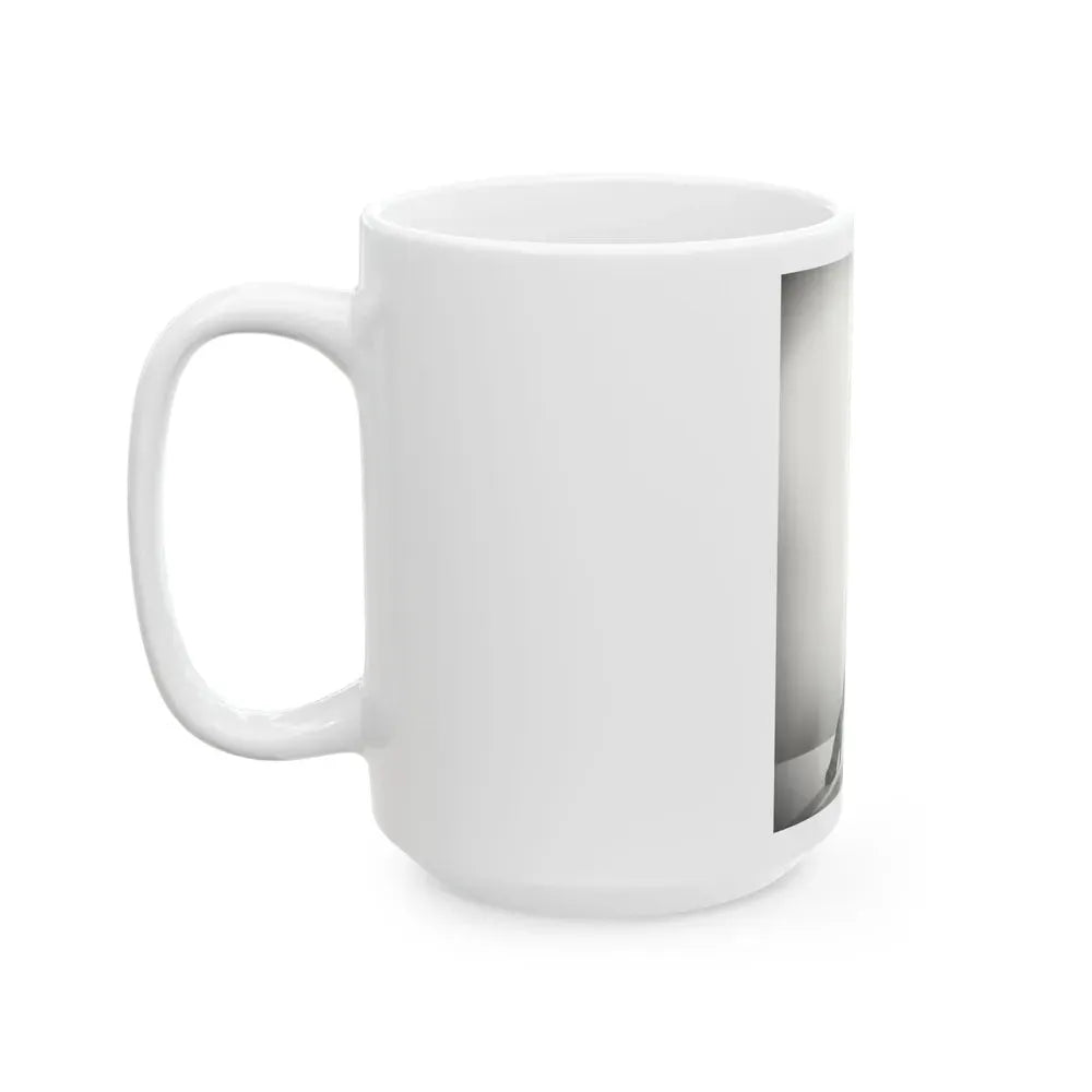 Joan Collins #629 (Vintage Female Icon) White Coffee Mug - Go Mug Yourself