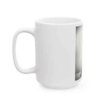 Joan Collins #629 (Vintage Female Icon) White Coffee Mug - Go Mug Yourself