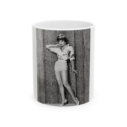 Joan Collins #630 (Vintage Female Icon) White Coffee Mug 11oz - Go Mug Yourself