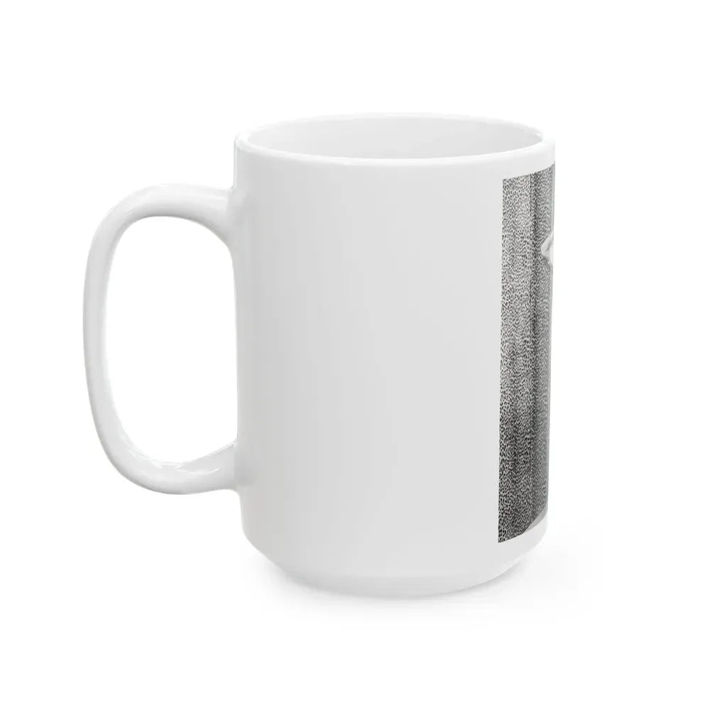 Joan Collins #630 (Vintage Female Icon) White Coffee Mug - Go Mug Yourself