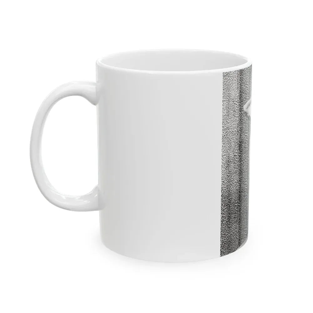 Joan Collins #630 (Vintage Female Icon) White Coffee Mug - Go Mug Yourself