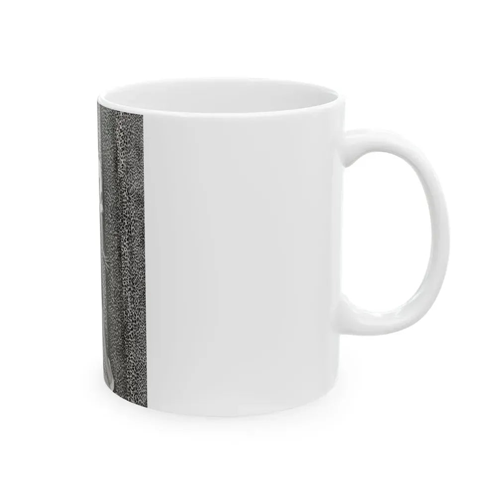 Joan Collins #630 (Vintage Female Icon) White Coffee Mug - Go Mug Yourself