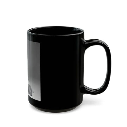 Joan Collins #633 (Vintage Female Icon) Black Coffee Mug - Go Mug Yourself
