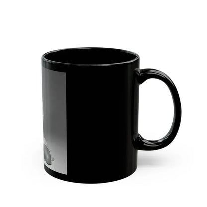 Joan Collins #633 (Vintage Female Icon) Black Coffee Mug - Go Mug Yourself