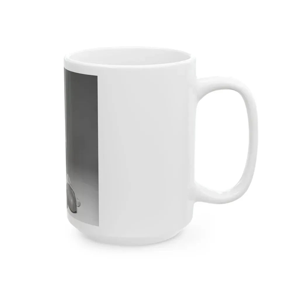 Joan Collins #633 (Vintage Female Icon) White Coffee Mug - Go Mug Yourself