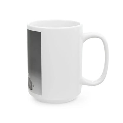 Joan Collins #633 (Vintage Female Icon) White Coffee Mug - Go Mug Yourself