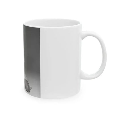 Joan Collins #633 (Vintage Female Icon) White Coffee Mug - Go Mug Yourself