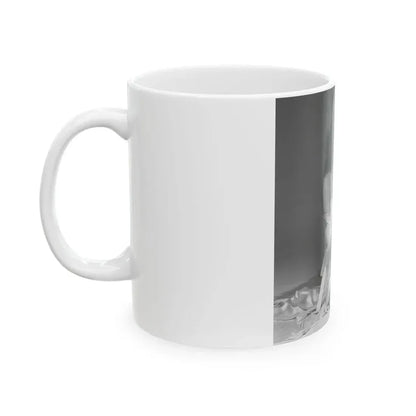 Joan Collins #633 (Vintage Female Icon) White Coffee Mug - Go Mug Yourself