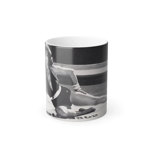 Joan Collins #636 (Vintage Female Icon) Color Changing Coffee Mug 11oz - Go Mug Yourself