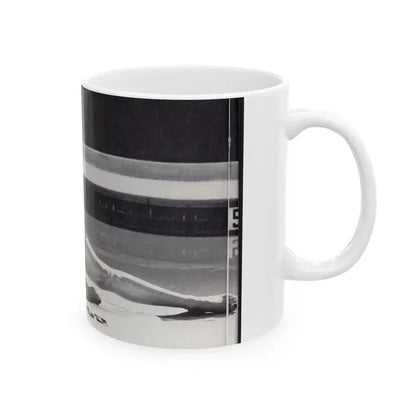 Joan Collins #636 (Vintage Female Icon) White Coffee Mug - Go Mug Yourself