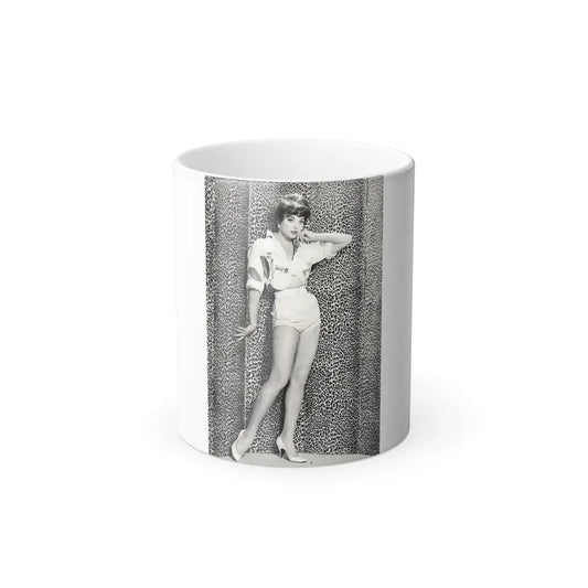 Joan Collins #637 (Vintage Female Icon) Color Changing Coffee Mug 11oz - Go Mug Yourself