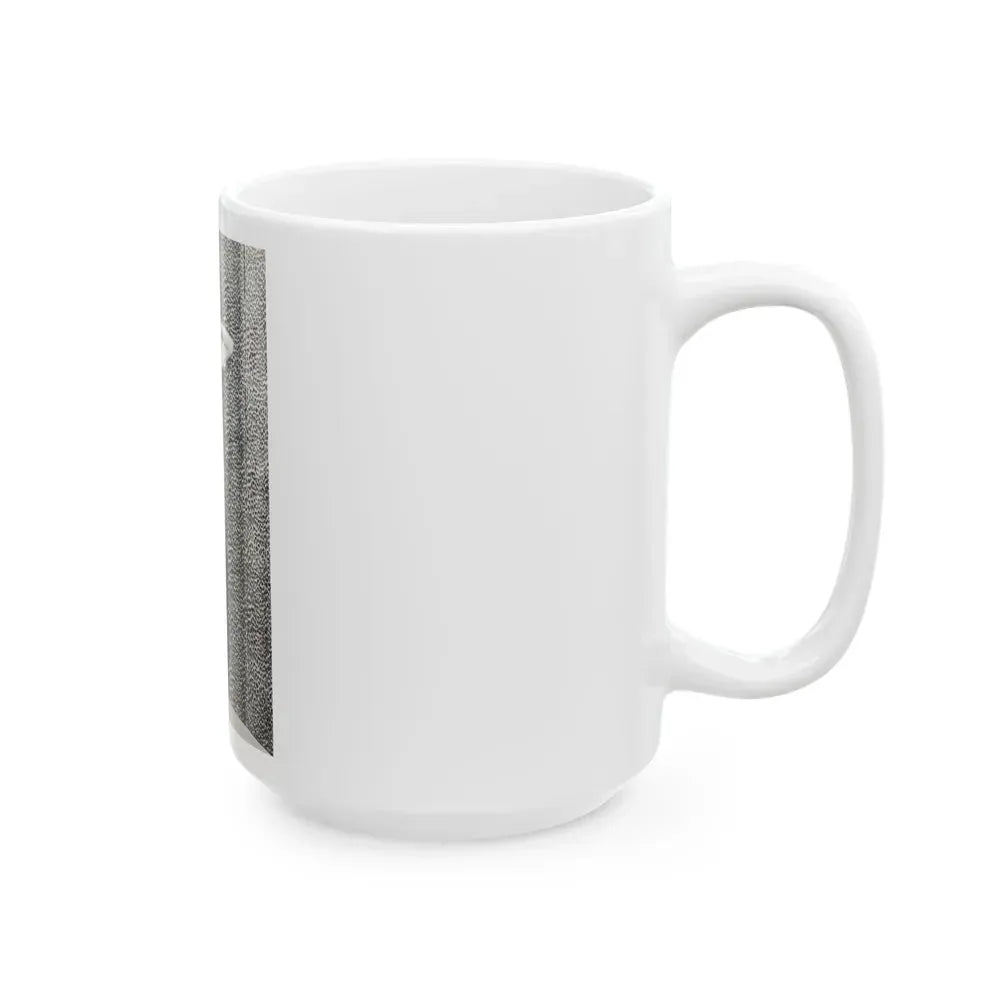 Joan Collins #637 (Vintage Female Icon) White Coffee Mug - Go Mug Yourself