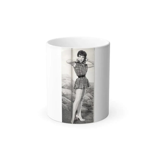 Joan Collins #638 (Vintage Female Icon) Color Changing Coffee Mug 11oz - Go Mug Yourself