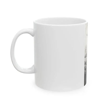 Joan Collins #638 (Vintage Female Icon) White Coffee Mug - Go Mug Yourself