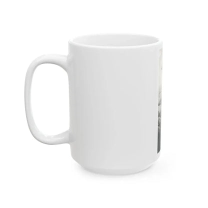 Joan Collins #638 (Vintage Female Icon) White Coffee Mug - Go Mug Yourself