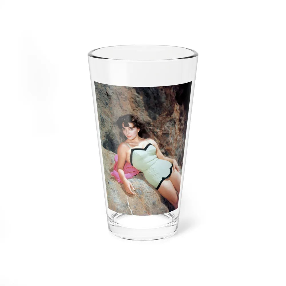 Joan Collins #642 (Vintage Female Icon) Pint Glass 16oz 16oz - Go Mug Yourself